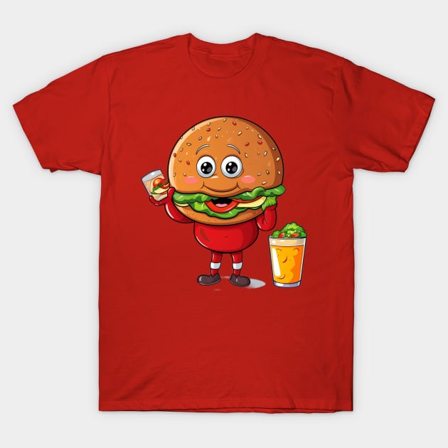 Donut kawaii  junk food T-Shirt cute  funny T-Shirt by nonagobich